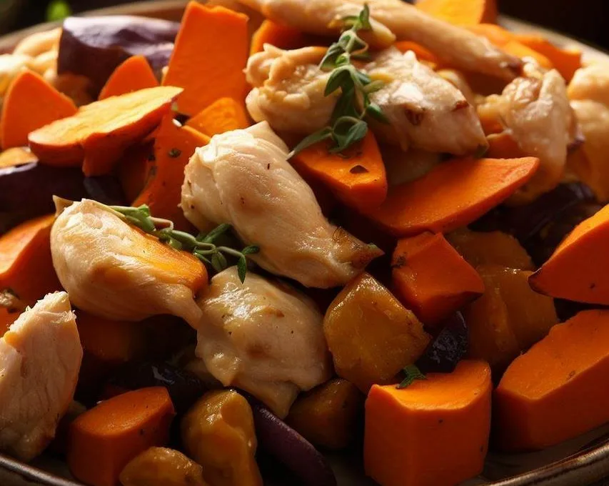 Bataty z kurczakiem: przepyszny i zdrowy pomysł na posiłek