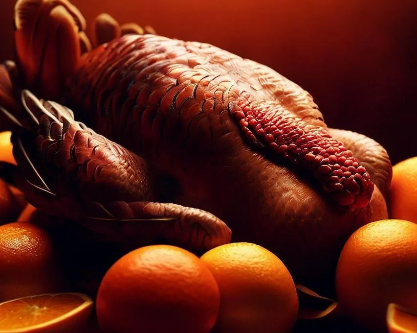 Indyk w pomarańczach: kulinarna uczta pełna harmonii smaków