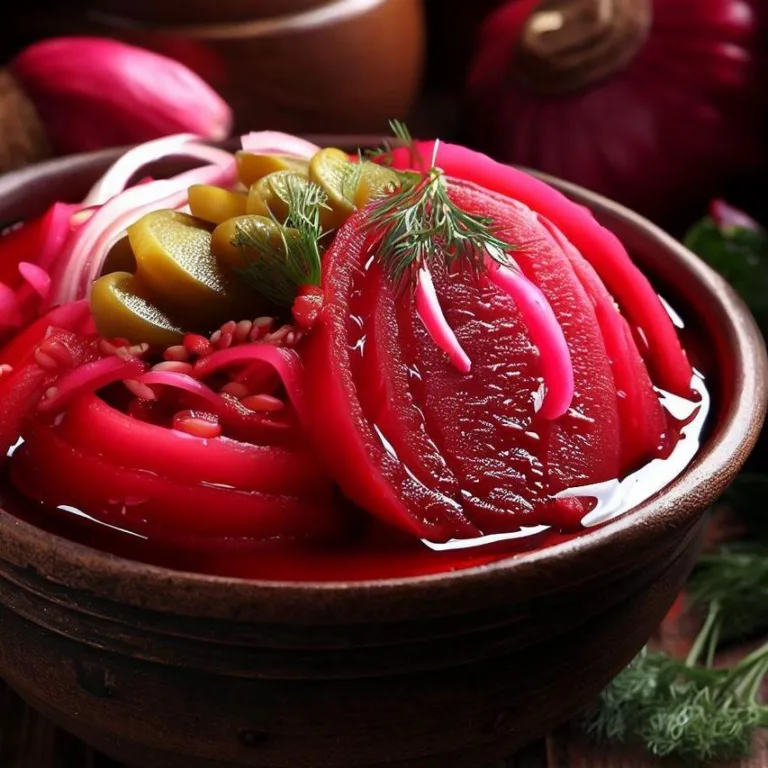 Kiszony barszcz czerwony: tradycyjny smak i korzyści dla zdrowia