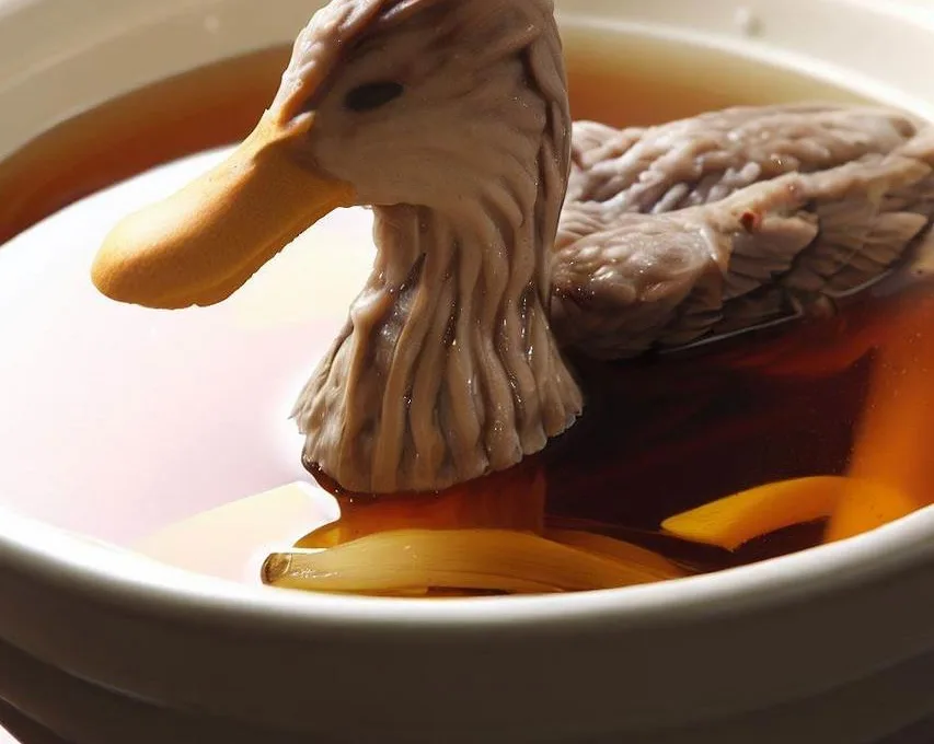 Kulinarne arystokracja: wykwintne consommé z kaczki