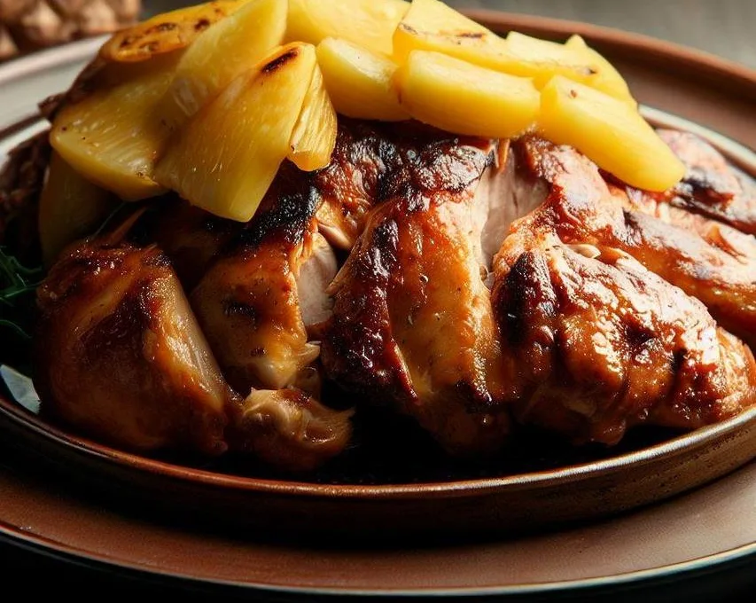 Kulinarne rozkosze: wyborny kurczak z ananasem