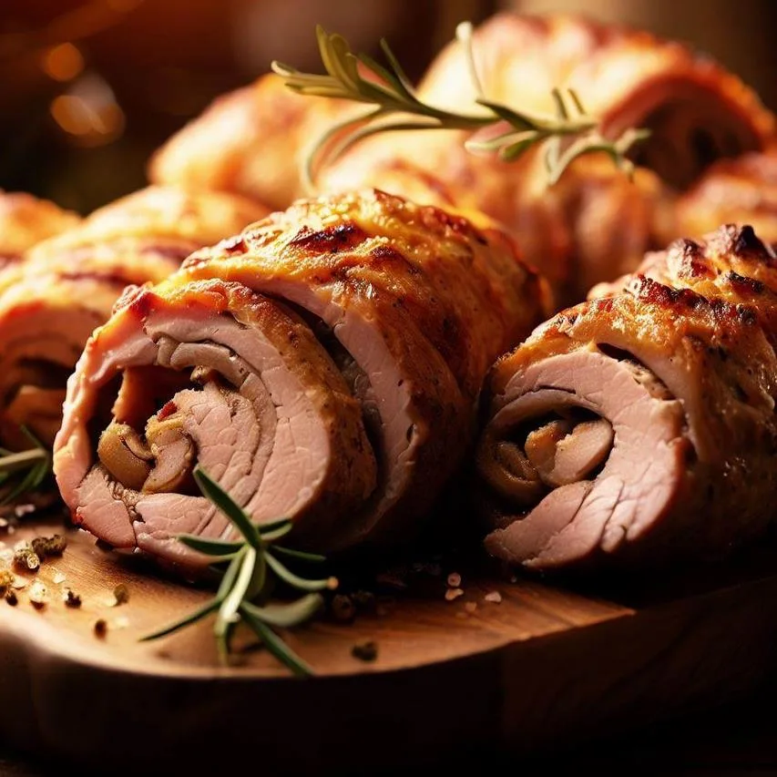 Roladki z Polędwicy Wieprzowej • Bar Mleczny