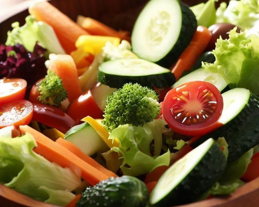 Smakowita sałatka warzywna - przepisy i składniki