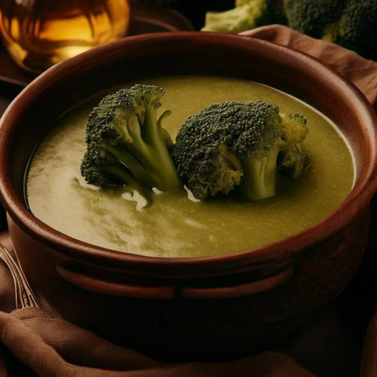 Zupa brokułowa na rosole: doskonały smak i zdrowe składniki