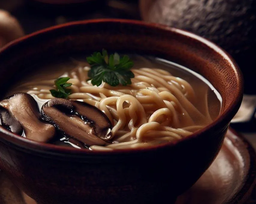 Zupa grzybowa z łazankami - tradycyjny smak natury